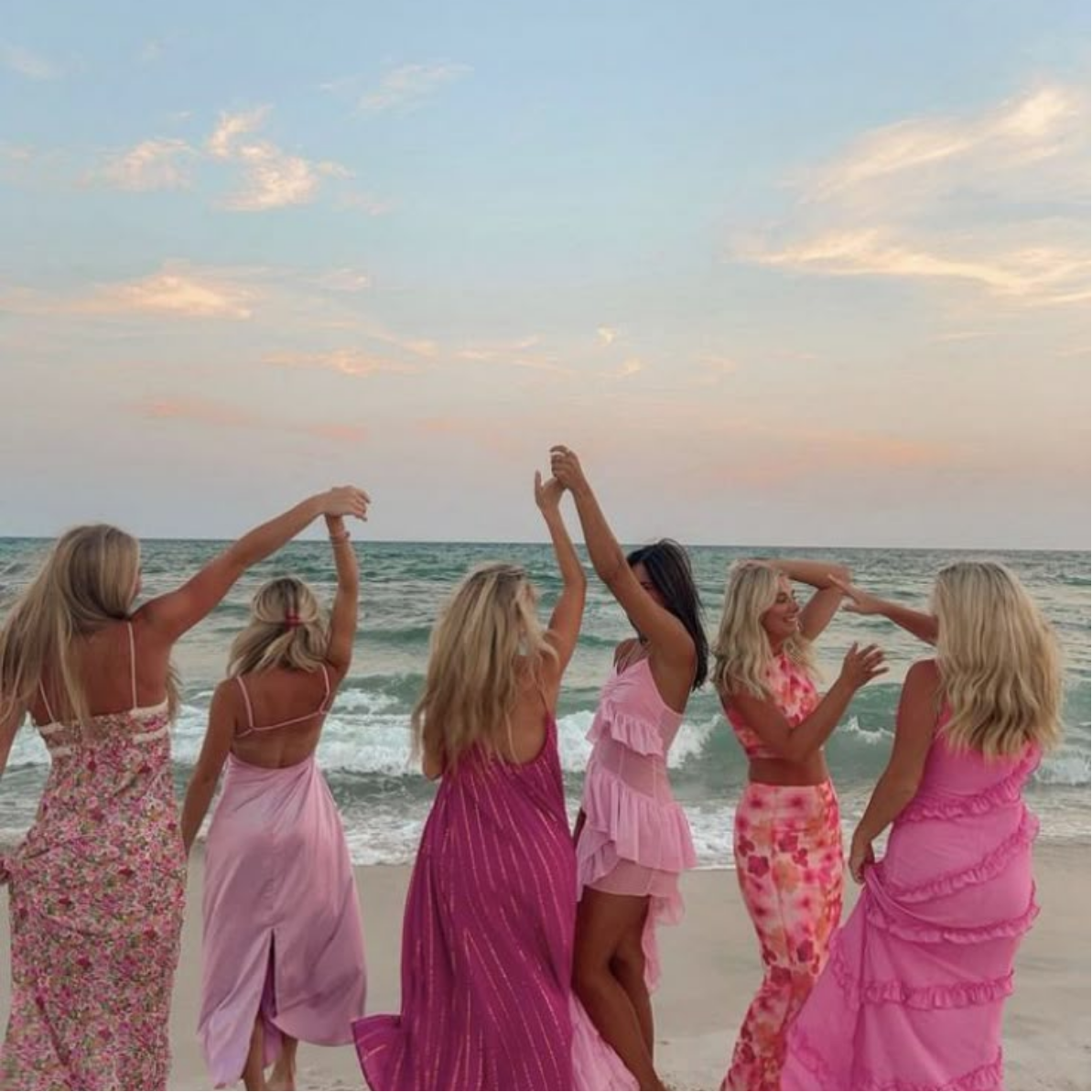 Coordinated Pink Outfits for a Festive Spring Break Beach Gathering Coordinated Pink Outfits for a Festive Spring Break Beach Gathering — Spring Break Outfits 2027