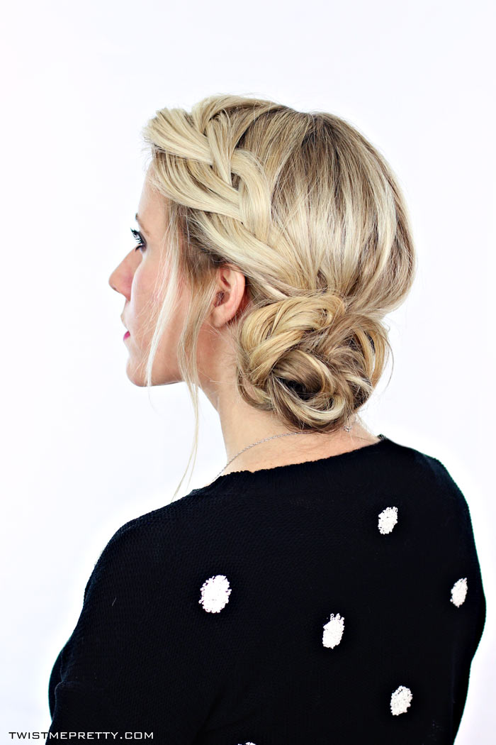 Collarbone French Braid to Low Bun Collarbone French Braid to Low Bun — Overnight Hairstyles 2027