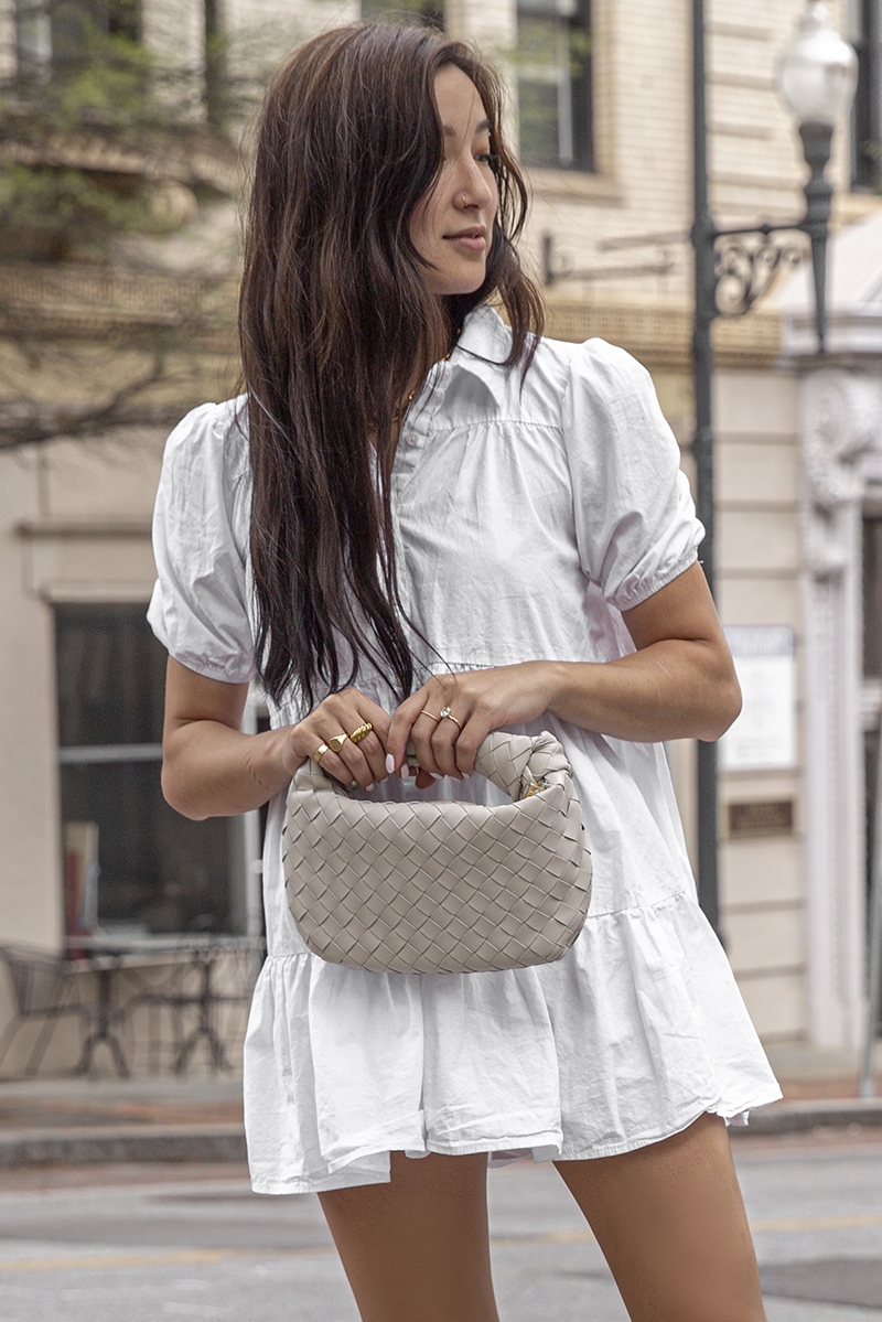 Tiered Cotton Mini Dress: Effortless Summer Day Dress Tiered Cotton Mini Dress: Effortless Summer Day Dress — Summer Outfits 2027