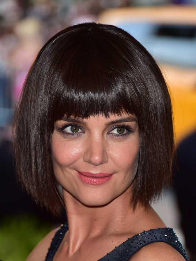 Dark Brown Blunt Bob With Straight Bangs Dark Brown Blunt Bob With Straight Bangs — Mom Haircuts 2027