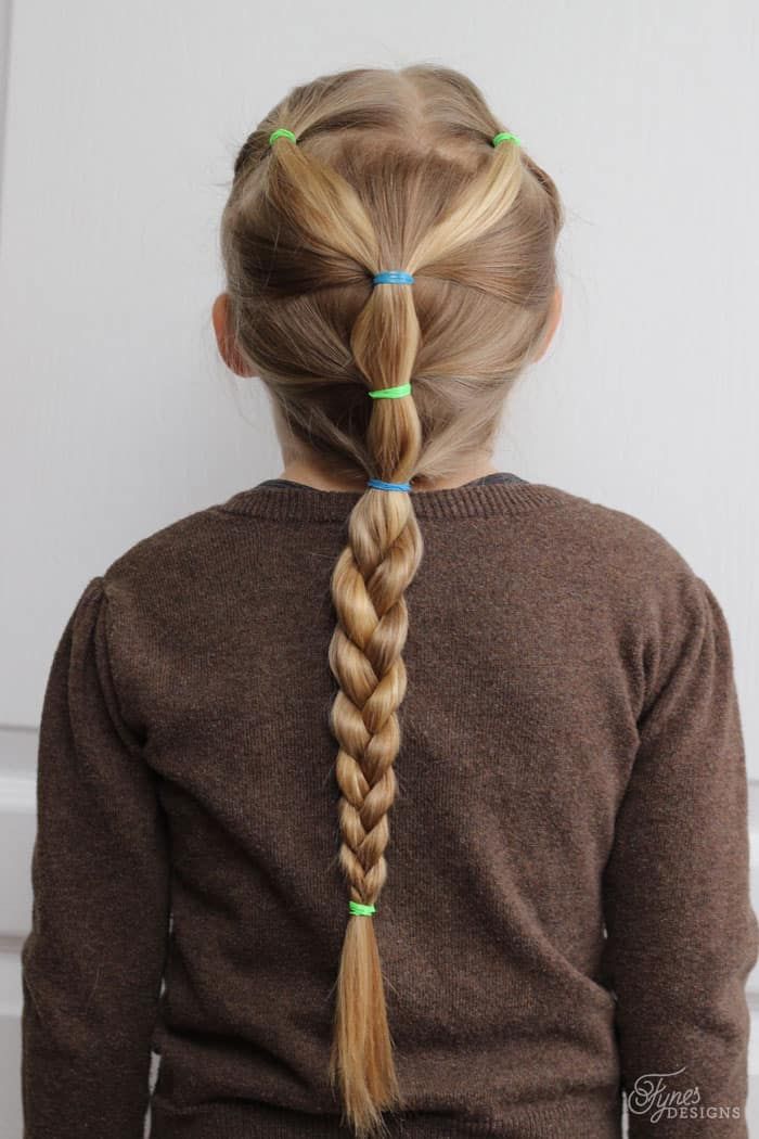 Blonde Visual Idea — Little Girl Gymnastics Hairstyles 2027