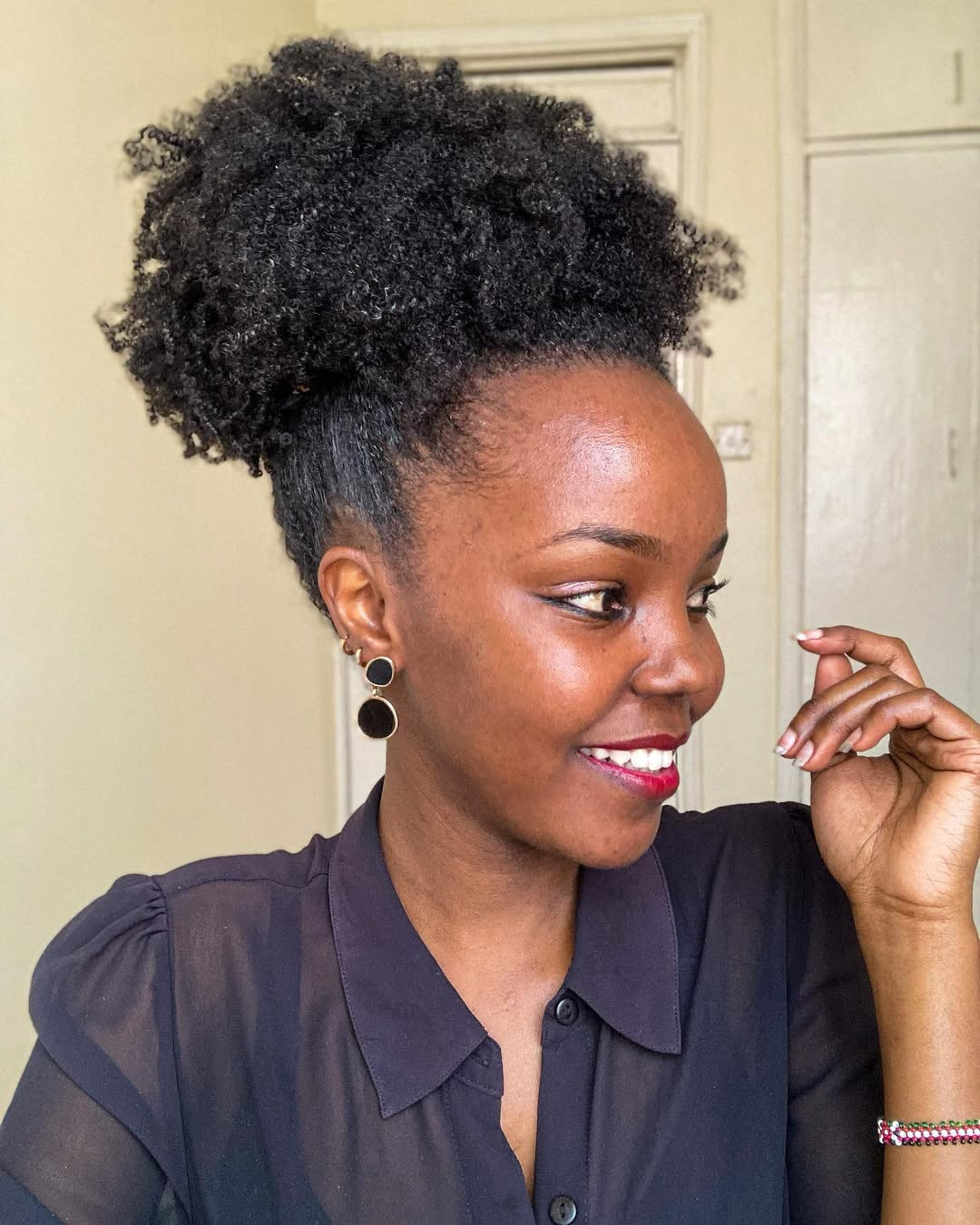 Natural Hair Visual Idea Natural Hair Visual Idea — Puff Hairstyles Natural Hair 2027