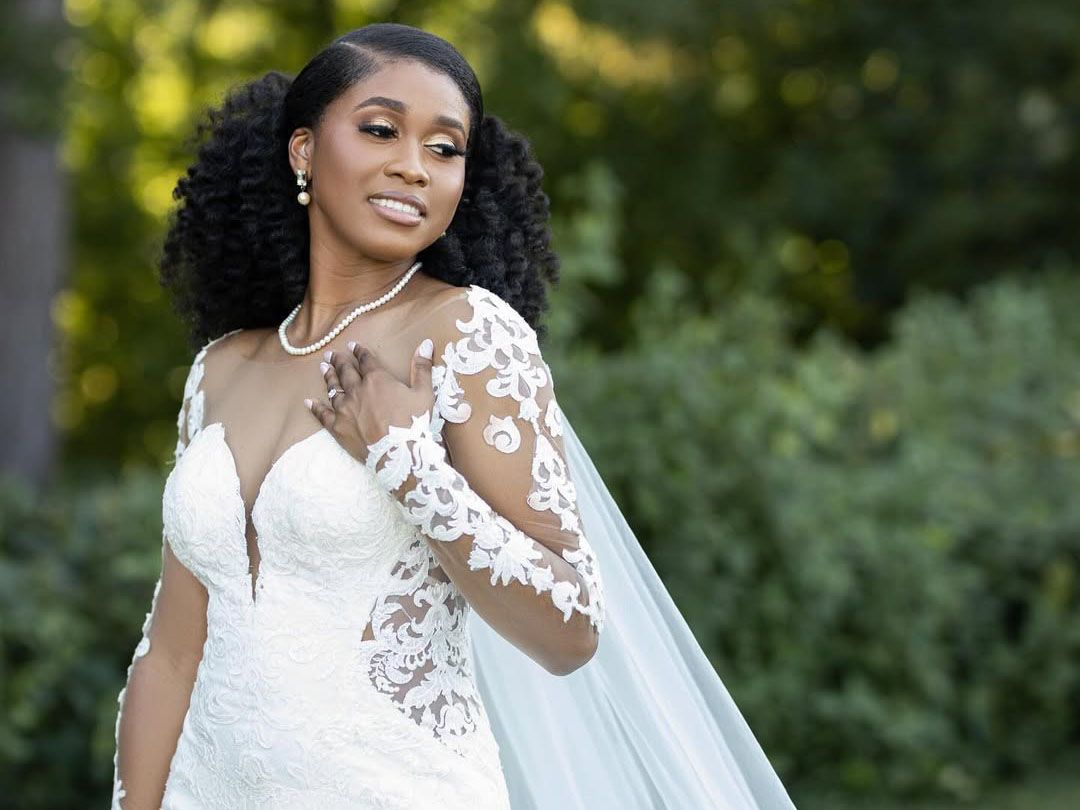 High Ponytail With Defined Curls — Wedding Updos 2027