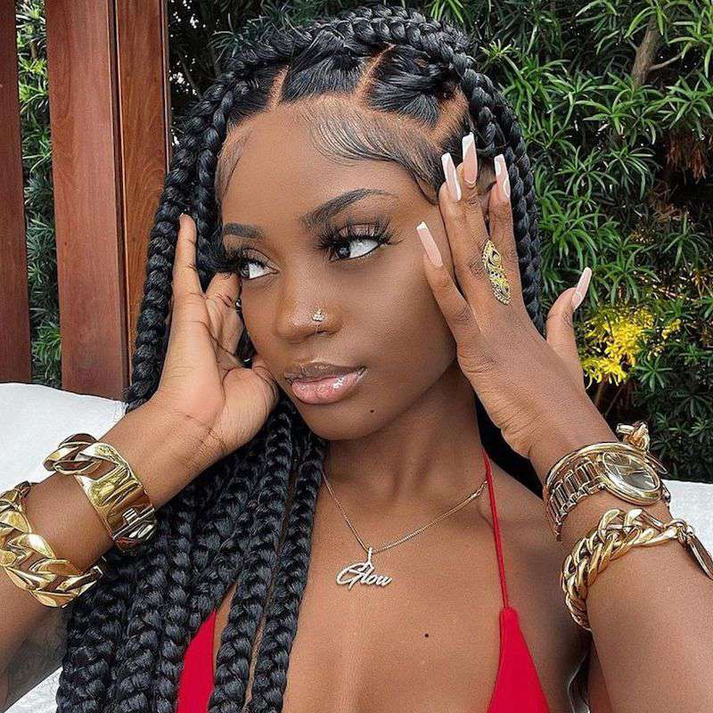 Long, Thick Box Braids Long, Thick Box Braids — Braided Hairstyles 2027 for Black Women
