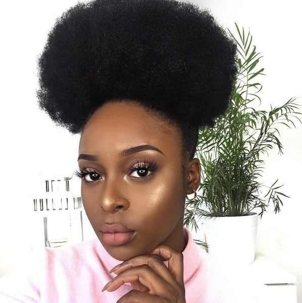 The Striking Afro Puff The Striking Afro Puff — Puff Natural Hairstyles 2027
