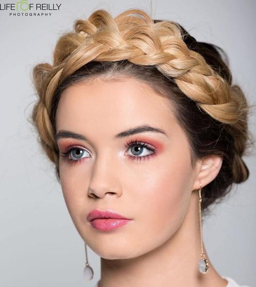 Wispy Bangs Visual Idea — Crown Braid 2027