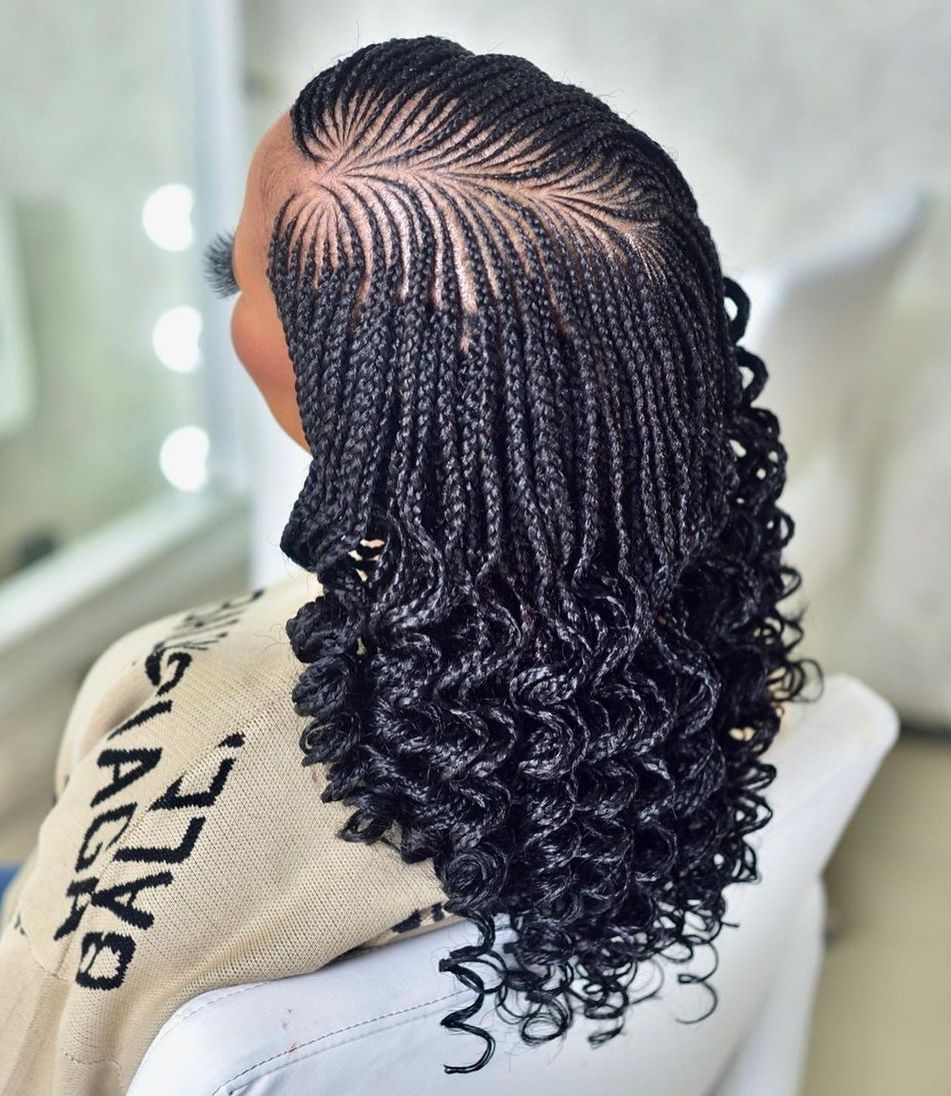 30 Braids with Curls Ideas for a Fresh Look - Hair Adviser