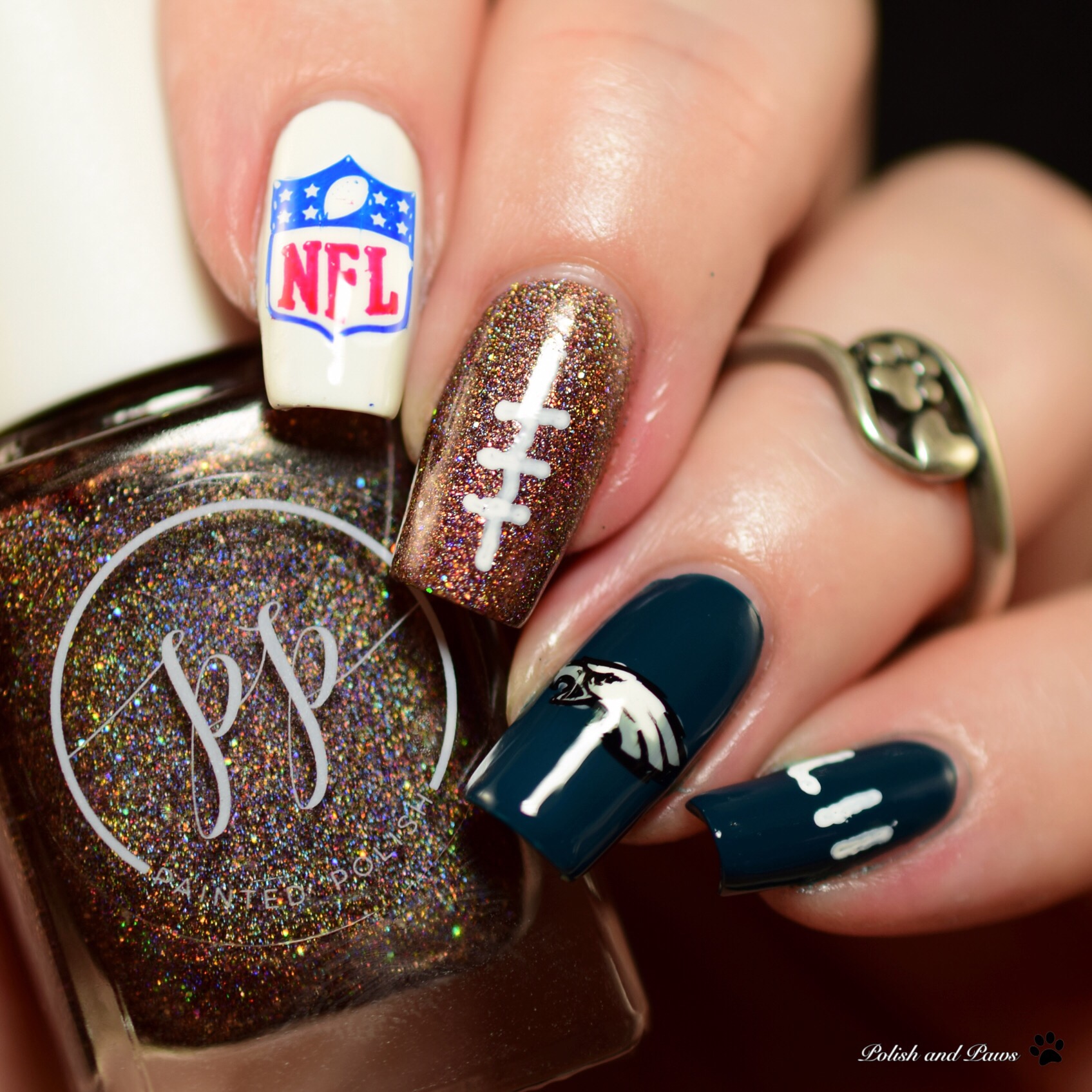 NFL Logo Square Nails NFL Logo Square Nails — Football Nails 2026