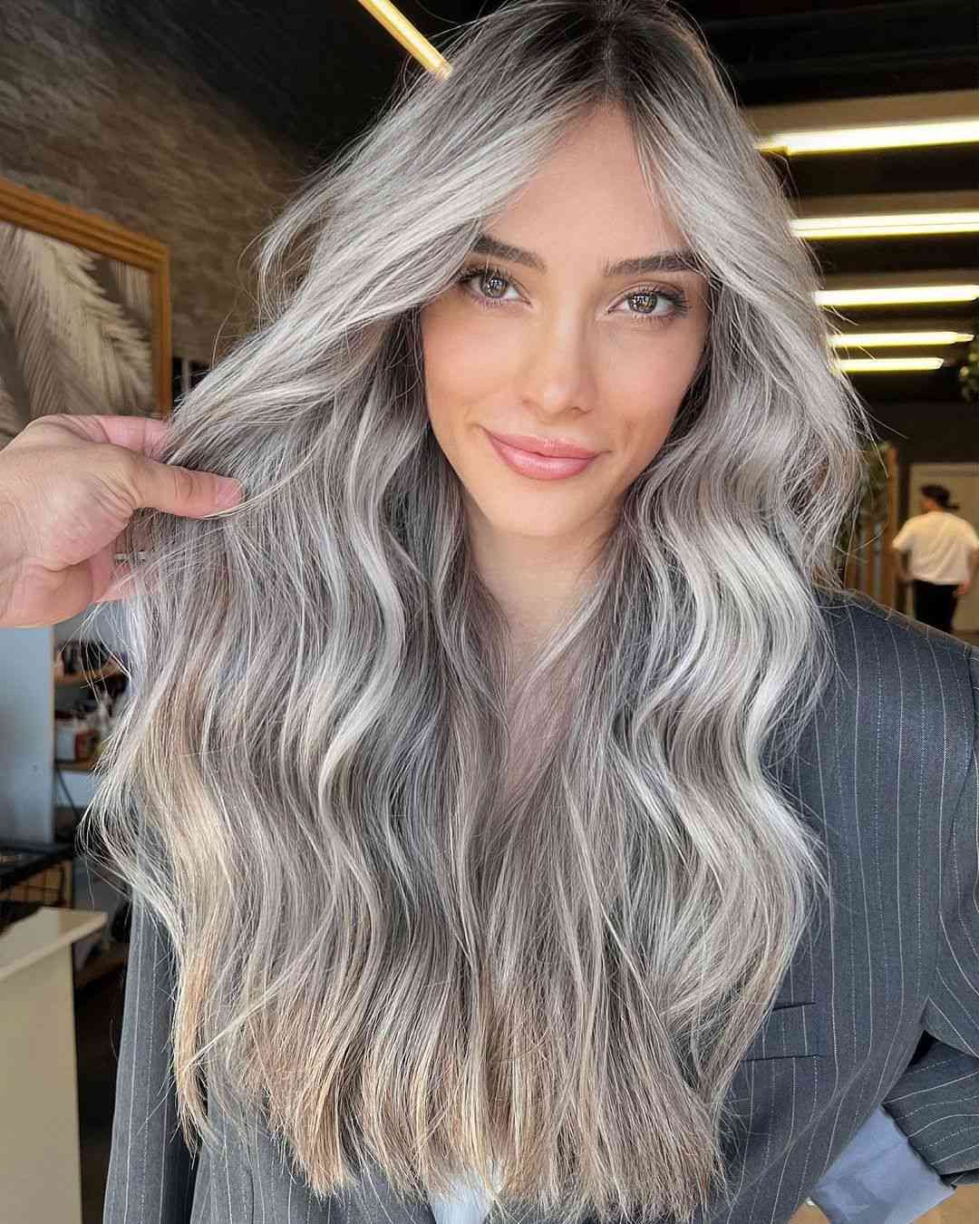 Icy Platinum Blonde With Cool Ash Undertones — Blonde Hair 2027 for Hazel Eyes