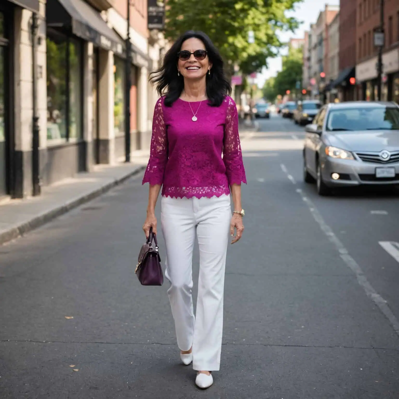 Denim Jacket and Stripes: A Casual Go-To Combination — Outfits 2027 for Women Over 60