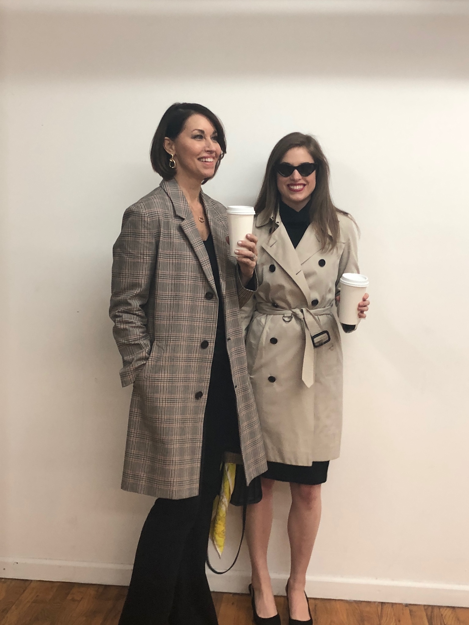 Fashion-Forward Trench: Leather Accents and Bold Heels Fashion-Forward Trench: Leather Accents and Bold Heels — Trench Coats 2027