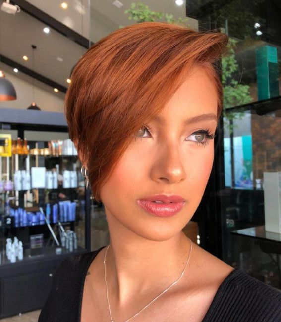 Copper Visual Idea Copper Visual Idea — Side Part Hairstyles 2027