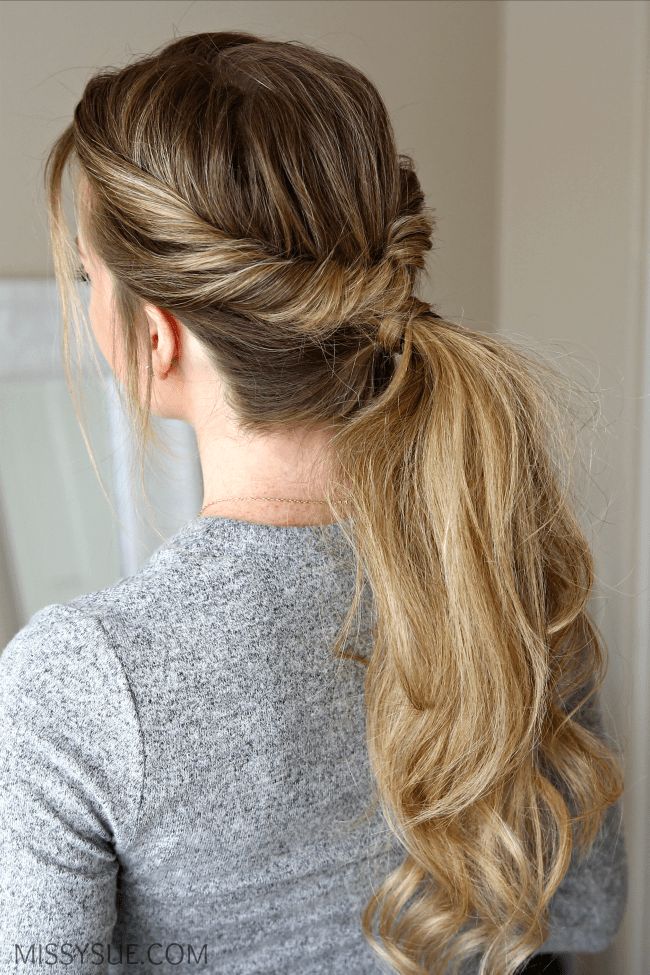 Blonde And Brown Balayage Visual Idea Blonde And Brown Balayage Visual Idea — Ponytail Hairstyles 2027 for School