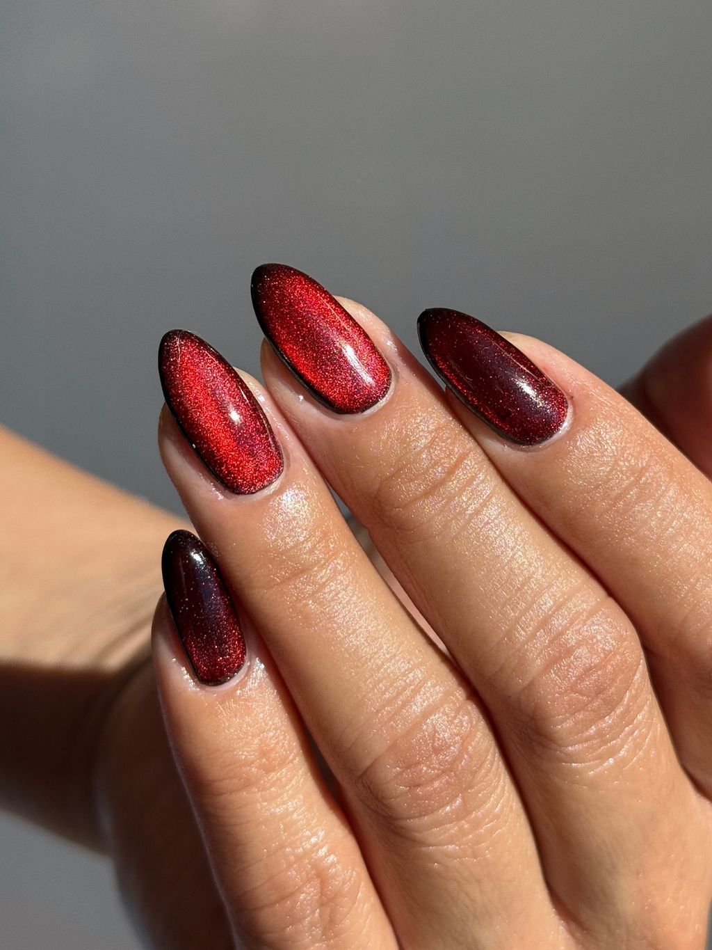Glossy High Shine Visual Idea Glossy High Shine Visual Idea — Christmas Acrylic Nails 2026