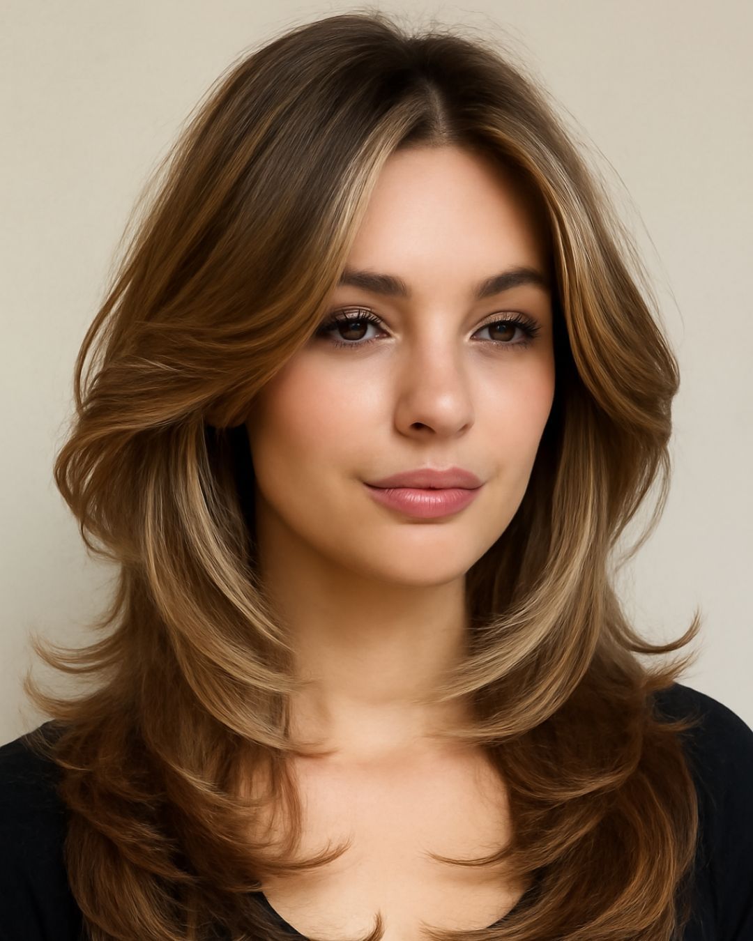 Shoulder Layers with Volume and Blonde Highlights — Low Maintenance Haircuts 2027