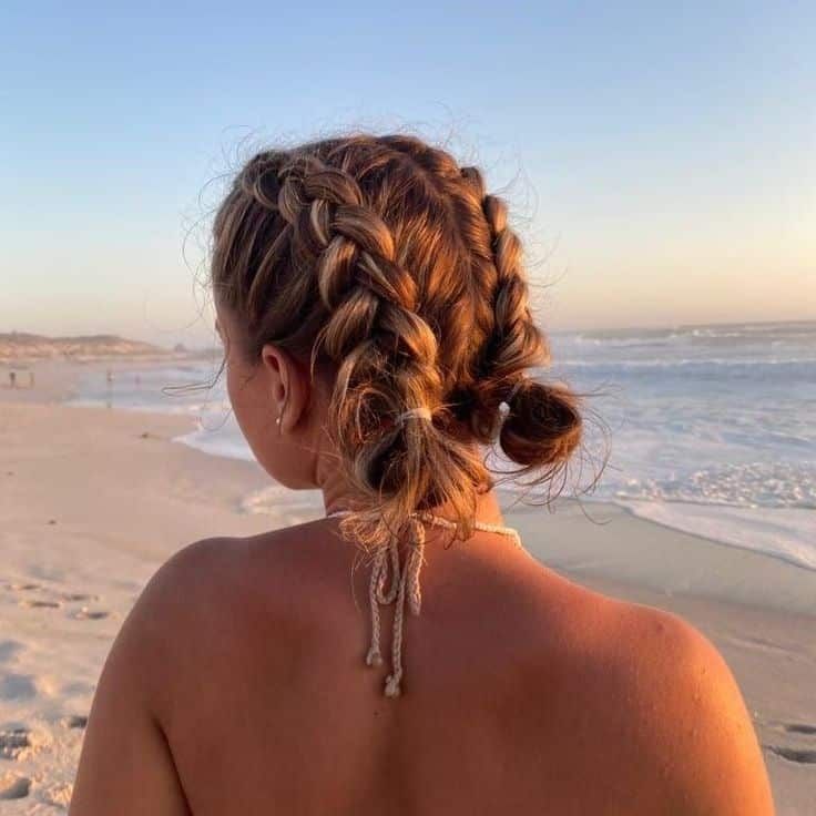 Double Dutch Braids to Low Bun — Easy Hairstyles 2027 for Swim