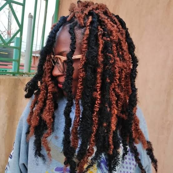 Visual Idea — Creating A Vibrant Two-Tone Effect Visual Idea — Creating A Vibrant Two-Tone Effect — Distressed Locs 2027