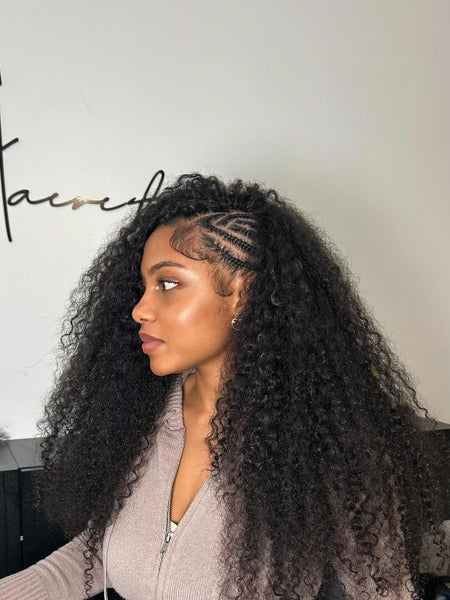 Mid-Back Loose Curls with Blonde Highlights Mid-Back Loose Curls with Blonde Highlights — Winter Hairstyles 2027 for Black Women