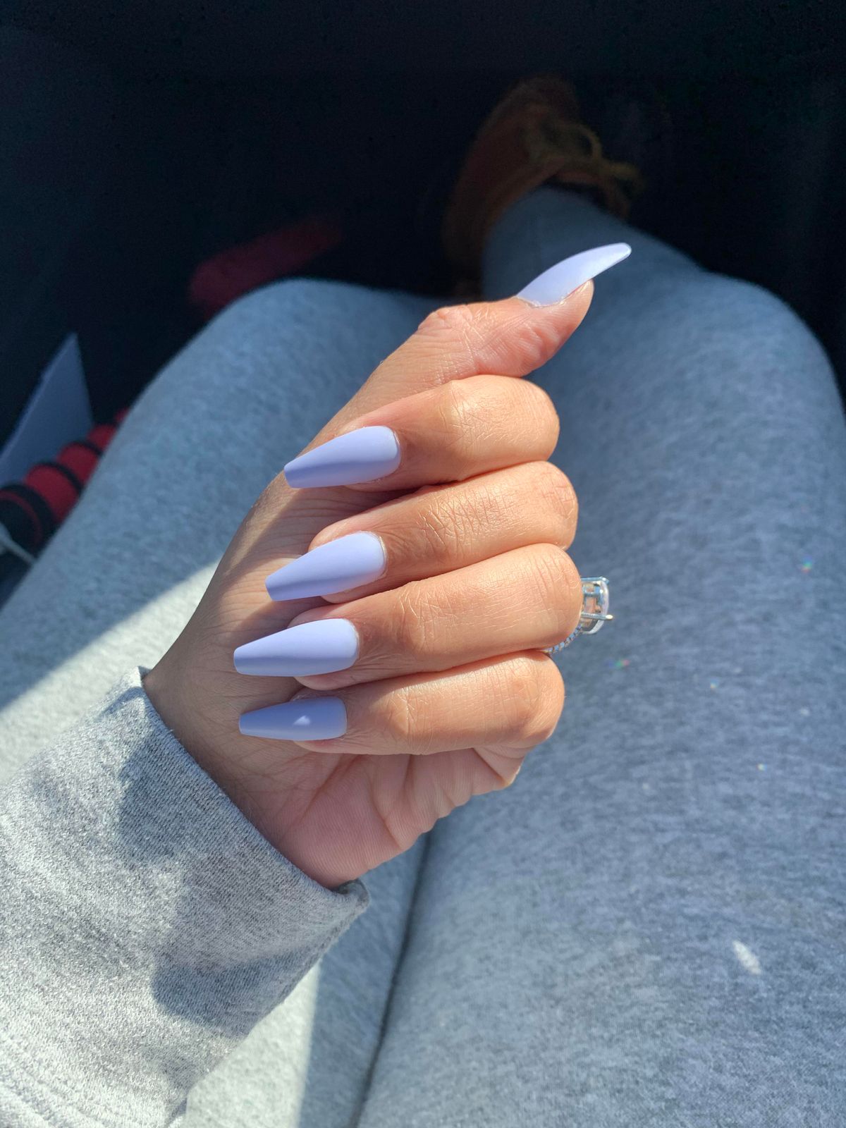 Matte Visual Idea Matte Visual Idea — Periwinkle Nails 2027