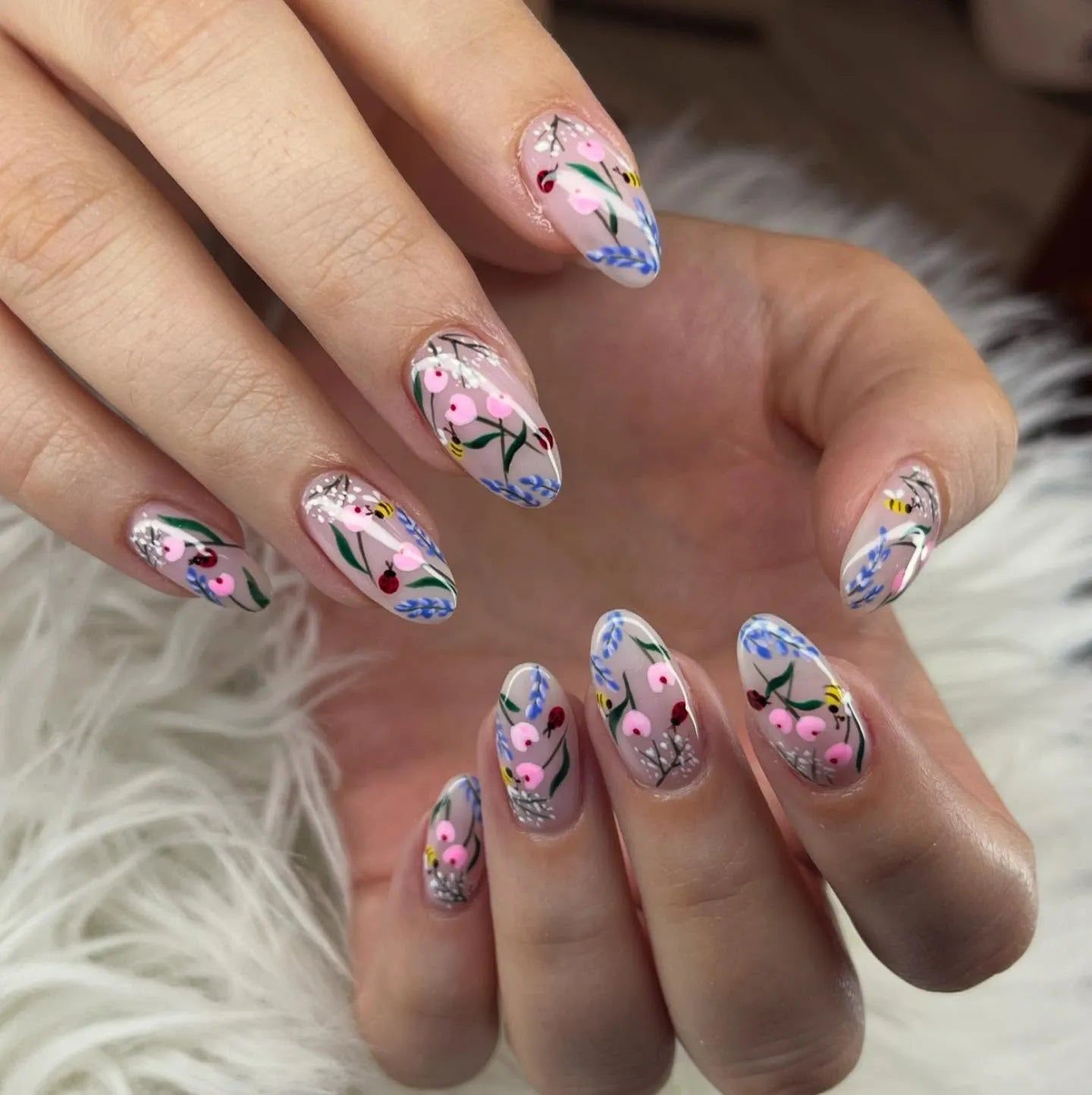 Meadow Effect All-Over Blooms Meadow Effect All-Over Blooms — Wildflower Nails 2027