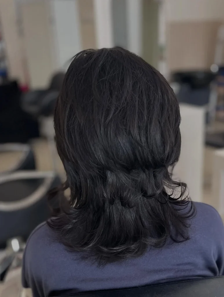 Black Octopus Cut With Voluminous Top Black Octopus Cut With Voluminous Top — Octopus Haircut 2027