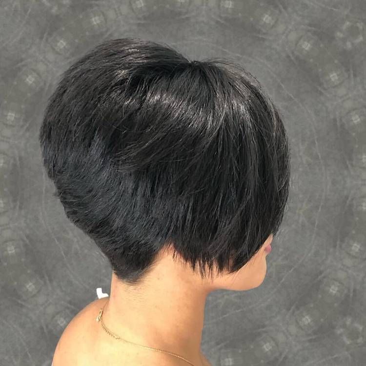 Stacked Bob Visual Idea — Bold Pixie 2027