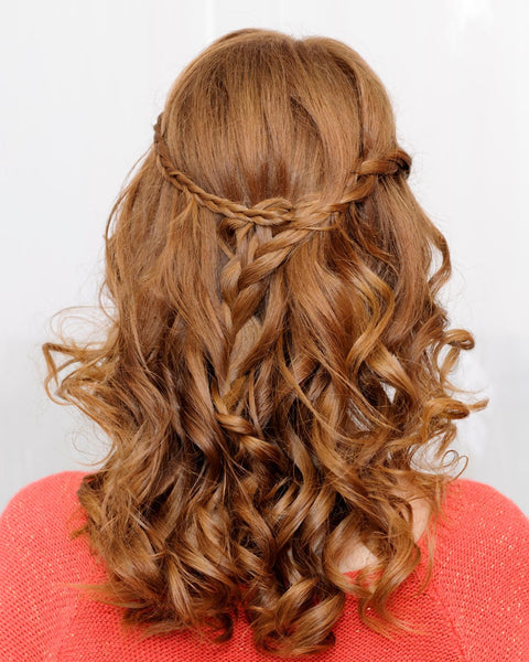 Intertwined Braids On Shoulder Length Intertwined Braids On Shoulder Length — Half Up Half Down 2027