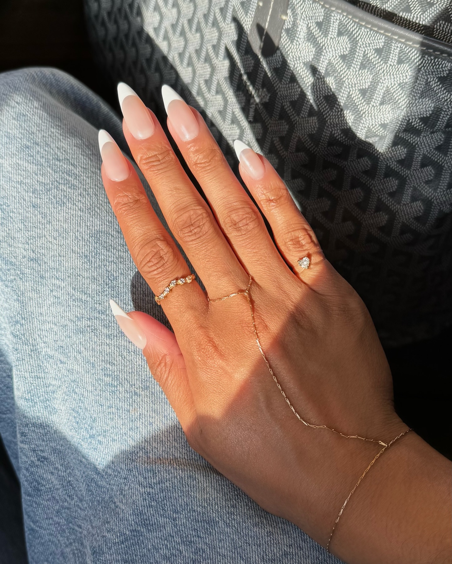 Long Stiletto Classic French Manicure Nails Long Stiletto Classic French Manicure Nails — Long Spring Nails 2027