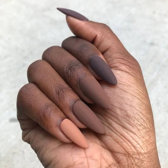 Visual Idea Visual Idea — Winter Nail Colors 2027 for Dark Skin