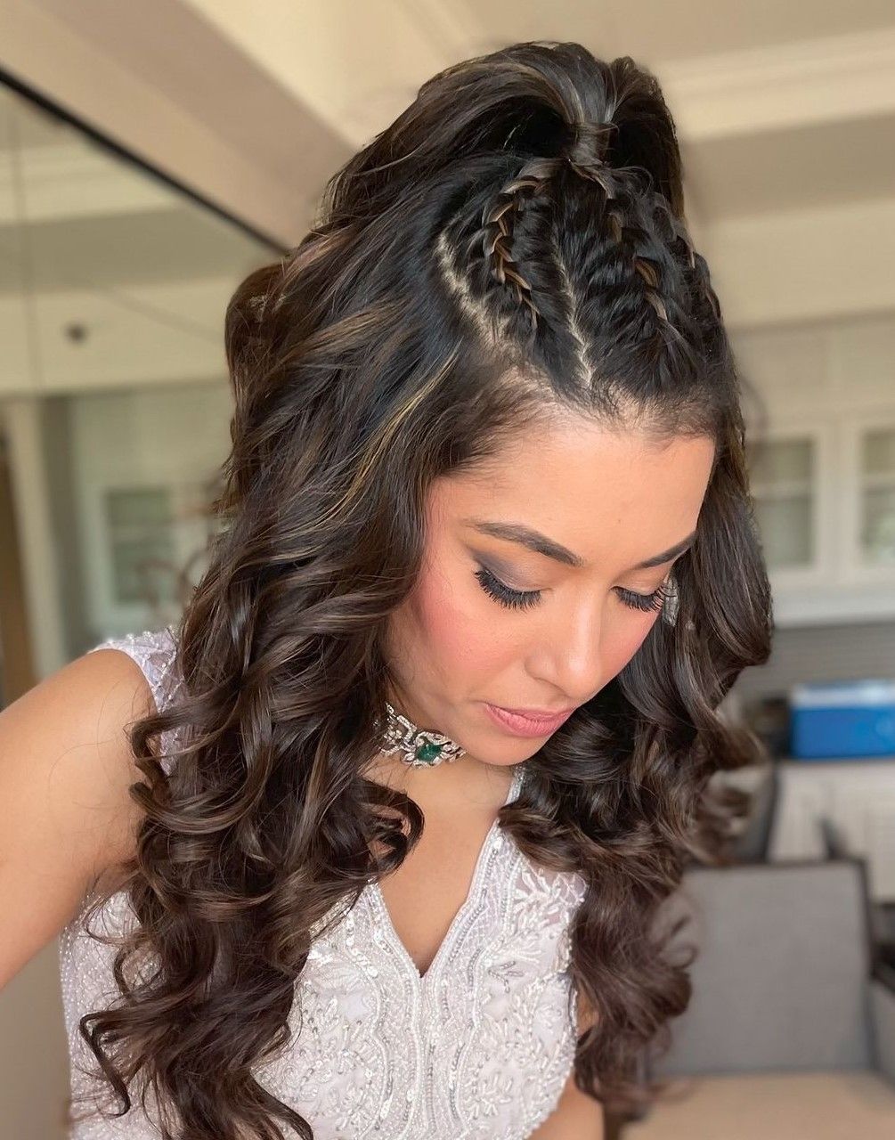 Dark Brown Base With Subtle Highlights Visual Idea Dark Brown Base With Subtle Highlights Visual Idea — Half Up Ponytail Hairstyles 2027