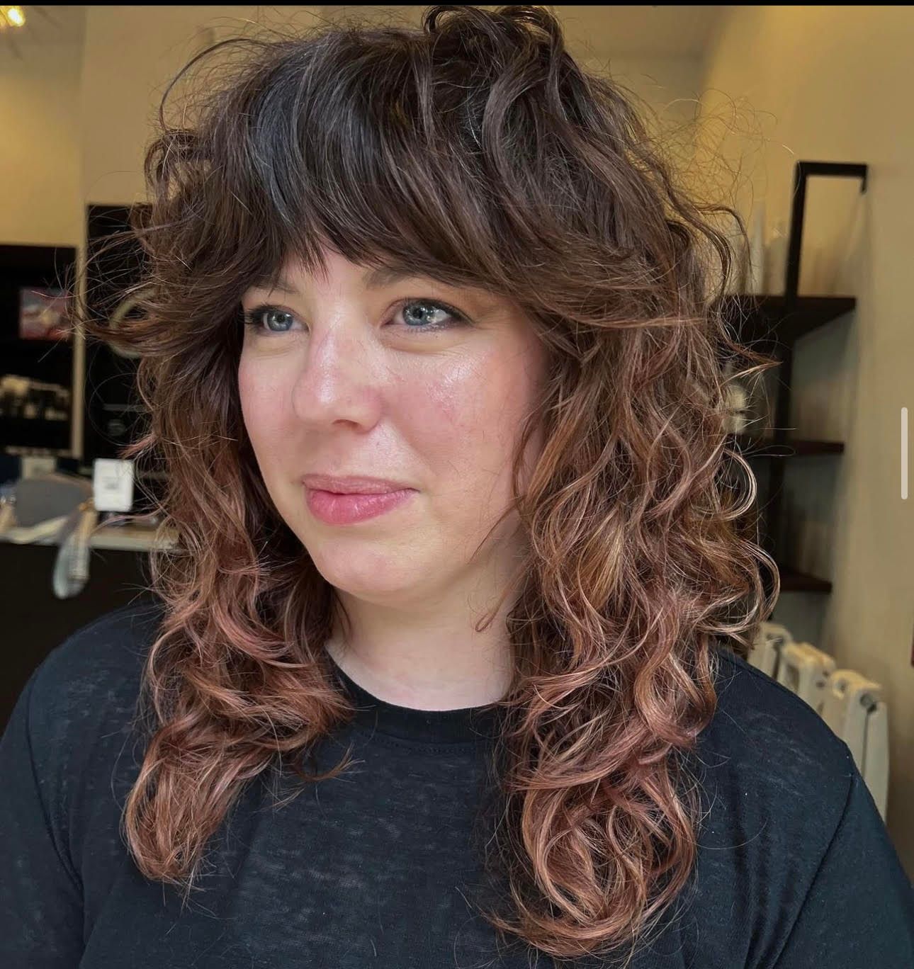 Layered Shag Visual Idea — Loose Curly Hairstyles 2027
