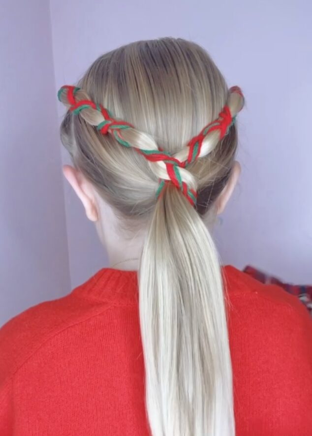 Braid Ponytail Visual Idea Braid Ponytail Visual Idea — Holiday Hairstyles 2026