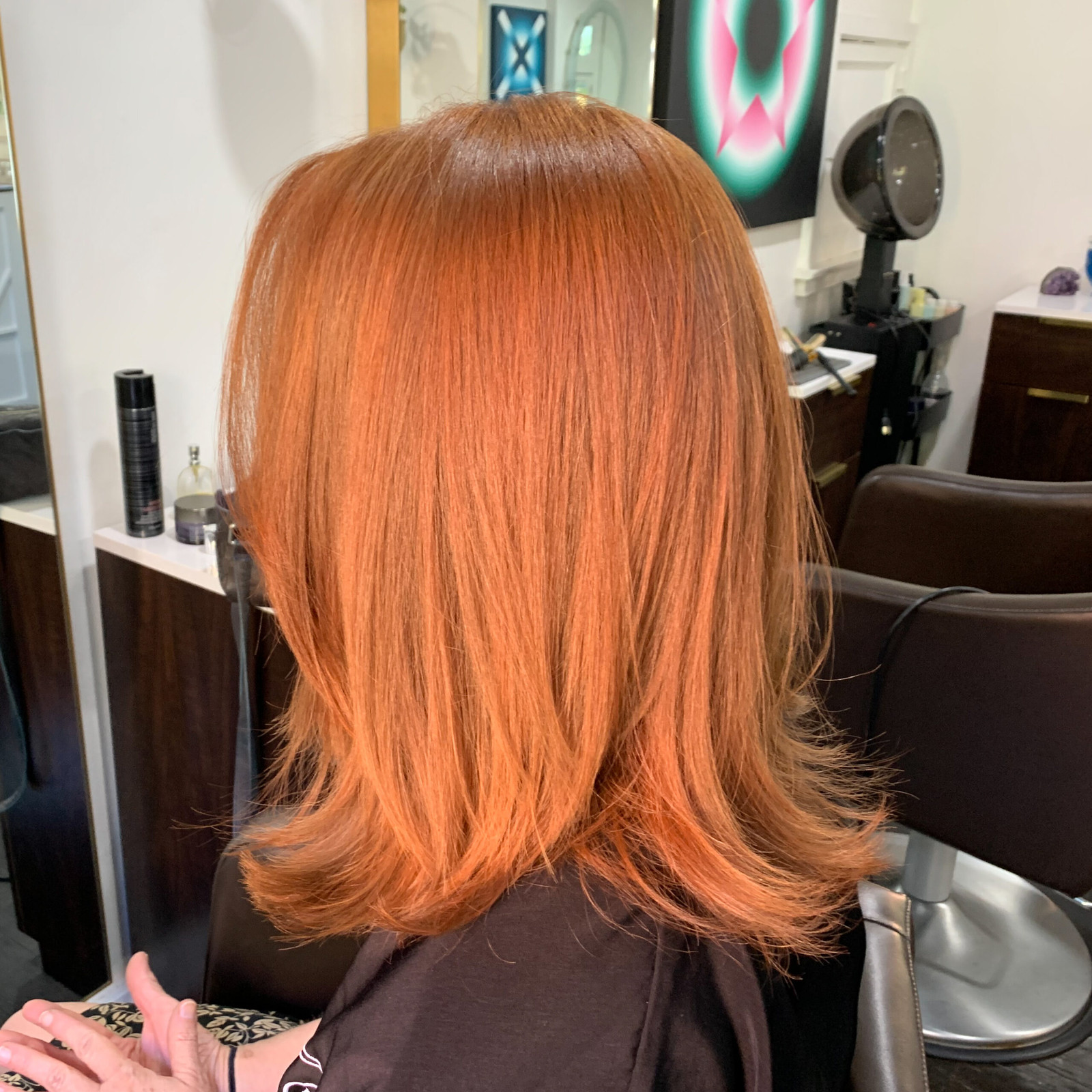 Auburn Bob With Copper Undertones Auburn Bob With Copper Undertones — Copper Penny Hair 2027