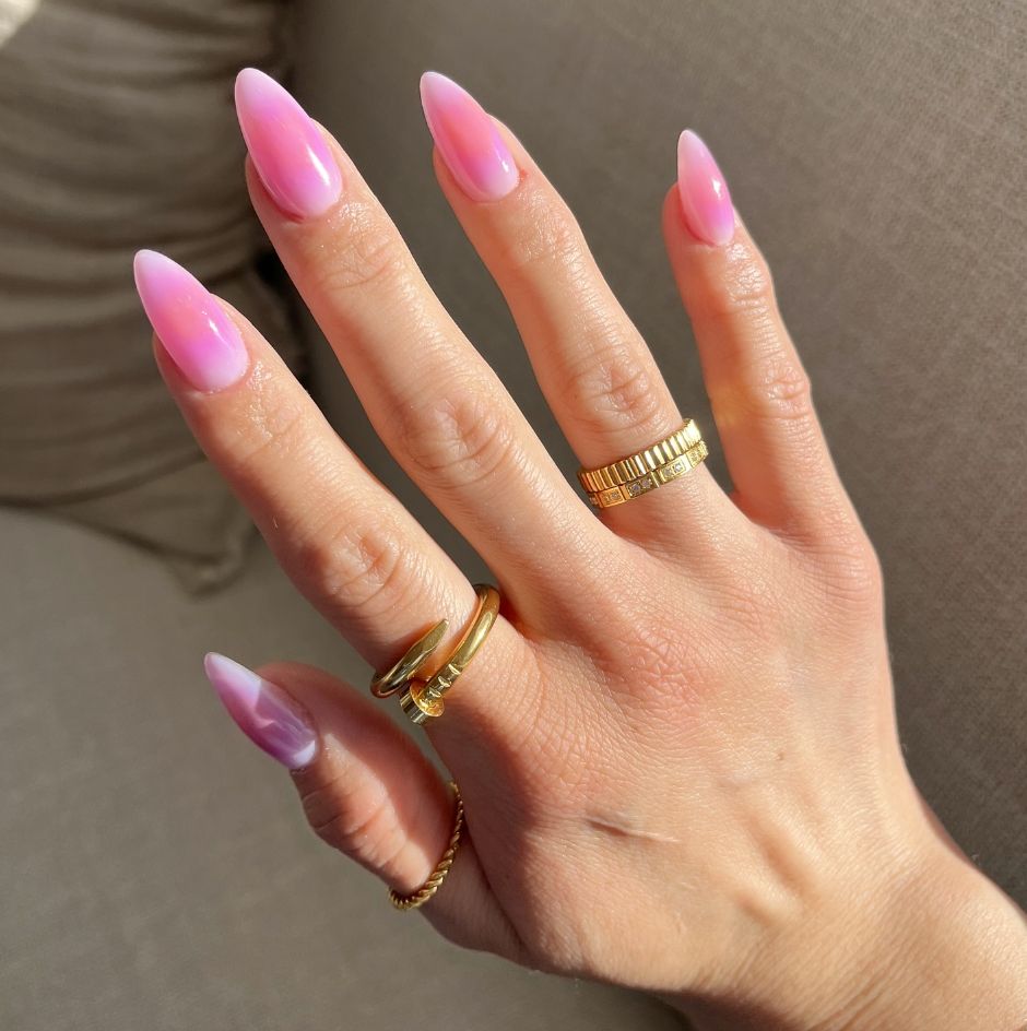 None Visual Idea — Birthday Nails Almond 2027