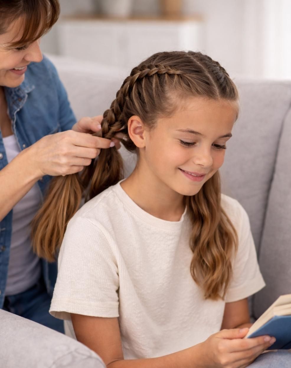 Dark Blonde Visual Idea — Little Girl Gymnastics Hairstyles 2027