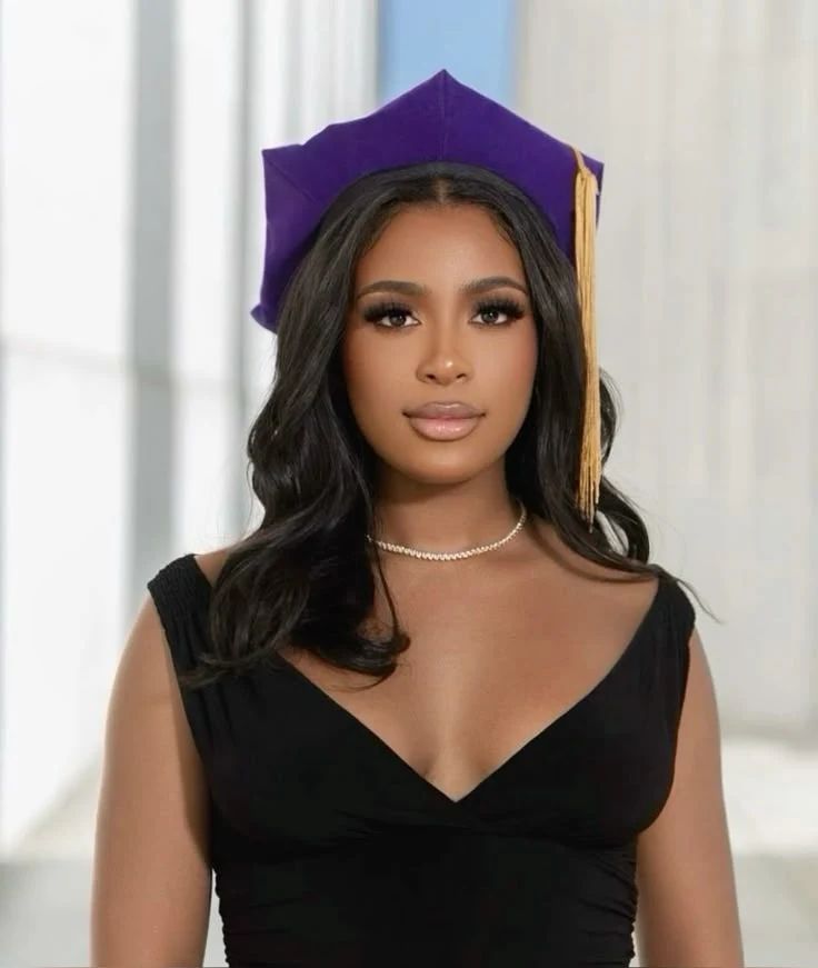 Mid-Back Flowing Waves With Dark Brown — Down Graduation Hairstyles 2027