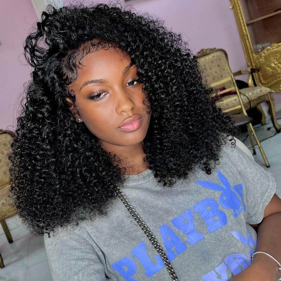 Shoulder-Length Loose Curls With Highlights Shoulder-Length Loose Curls With Highlights — Natural Hairstyles 2027 with Weave