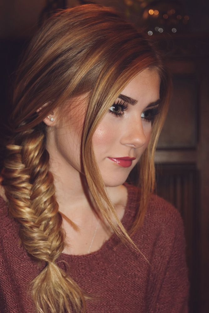 Messy Fishtail Braid Messy Fishtail Braid — Side Braided Hairstyles 2027