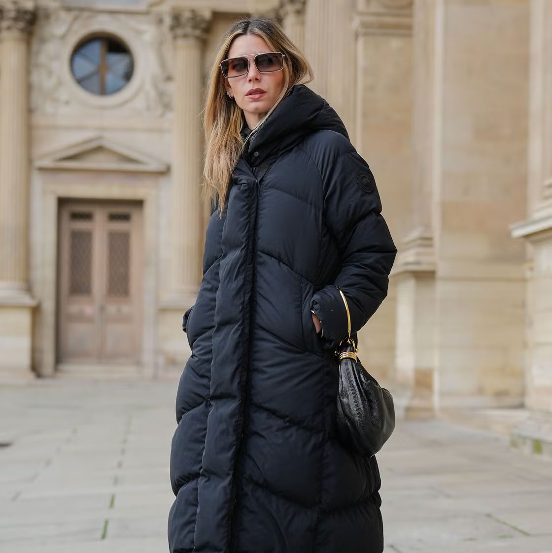 Voluminous Long Black Puffer Coat — Winter Puffer Jacket Outfits 2027