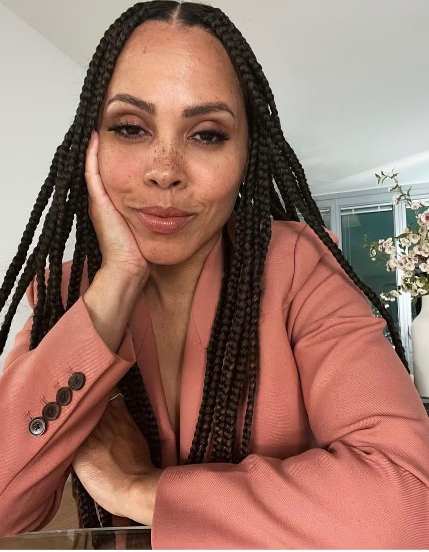 No Bangs Visual Idea No Bangs Visual Idea — Knotless Braids 2027 for Round Face