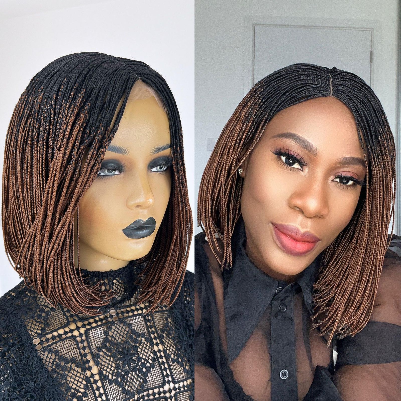 Collarbone Visual Idea — Ombre Knotless Braids 2027