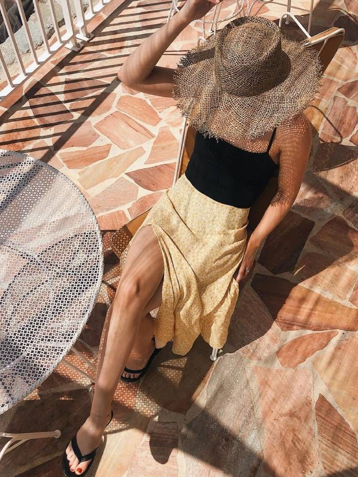 Black Camisole Outfit Idea Black Camisole Outfit Idea — Vacation Slides Outfits 2027