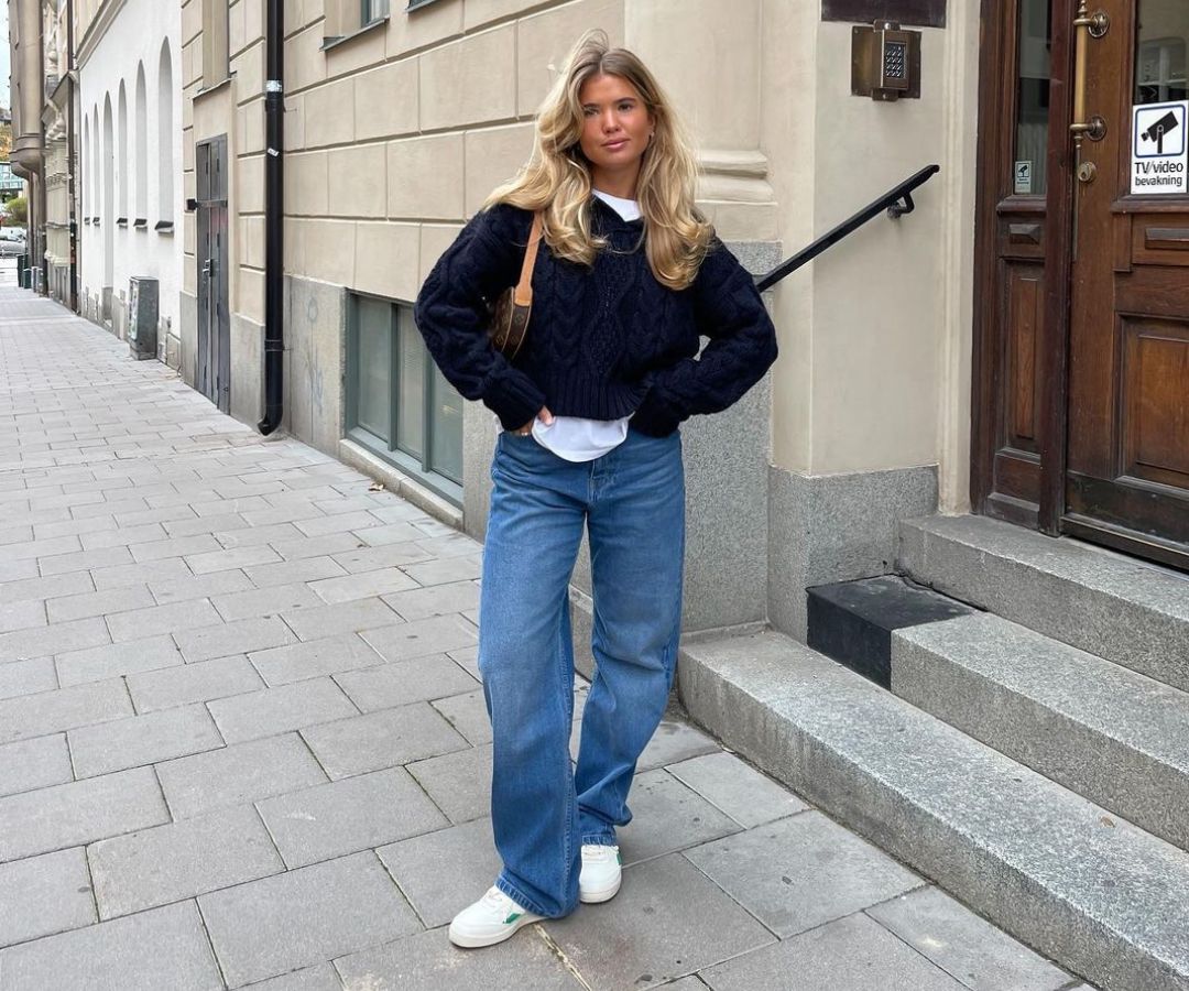 Oversized Cable Knit Sweater for Cozy Everyday Style — Pinterest Girl Outfits 2027