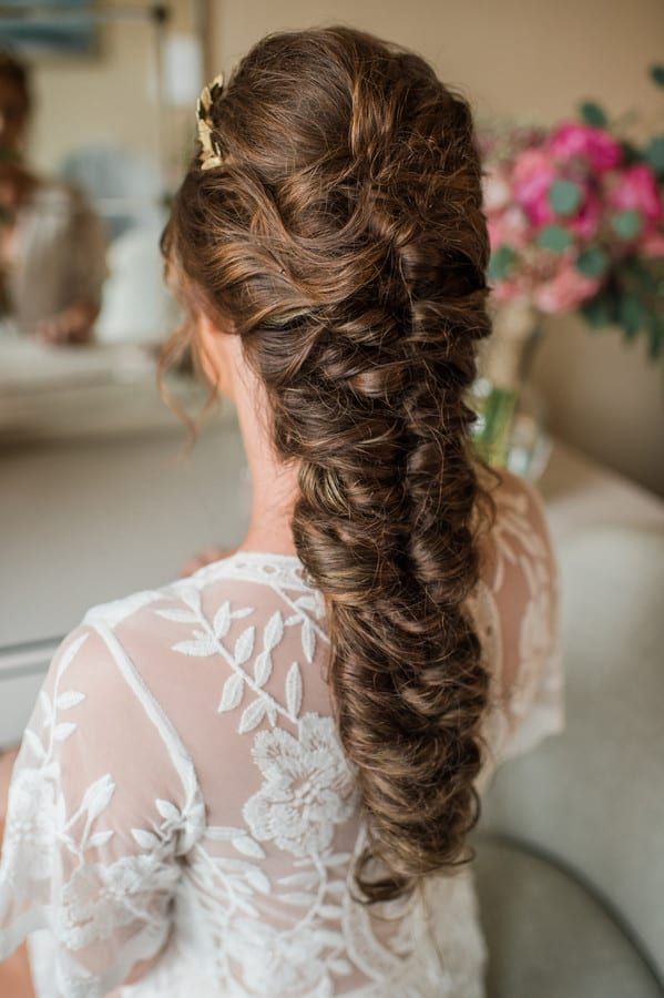 Side-Swept Visual Idea Side-Swept Visual Idea — Boho Braided Wedding Hair 2027