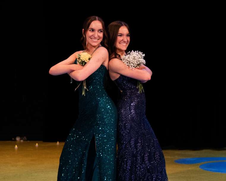 Light Blue Off-the-Shoulder Ballgown with Floral Embellishments Light Blue Off-the-Shoulder Ballgown with Floral Embellishments — Junior Prom Outfits 2027