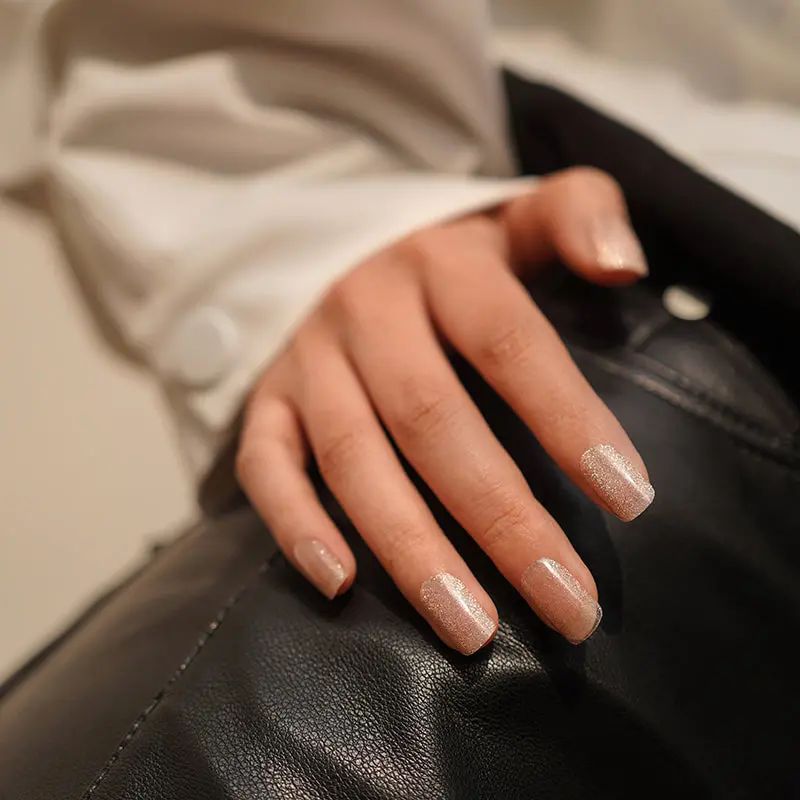 Visual Idea — The Nails Have A Glossy Finish Visual Idea — The Nails Have A Glossy Finish — Camel Nails 2027