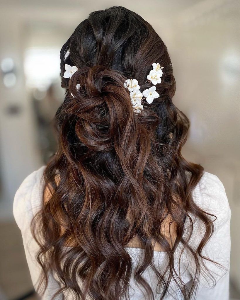 Dark Brown Visual Idea Dark Brown Visual Idea — Down Date Night Hairstyles 2027