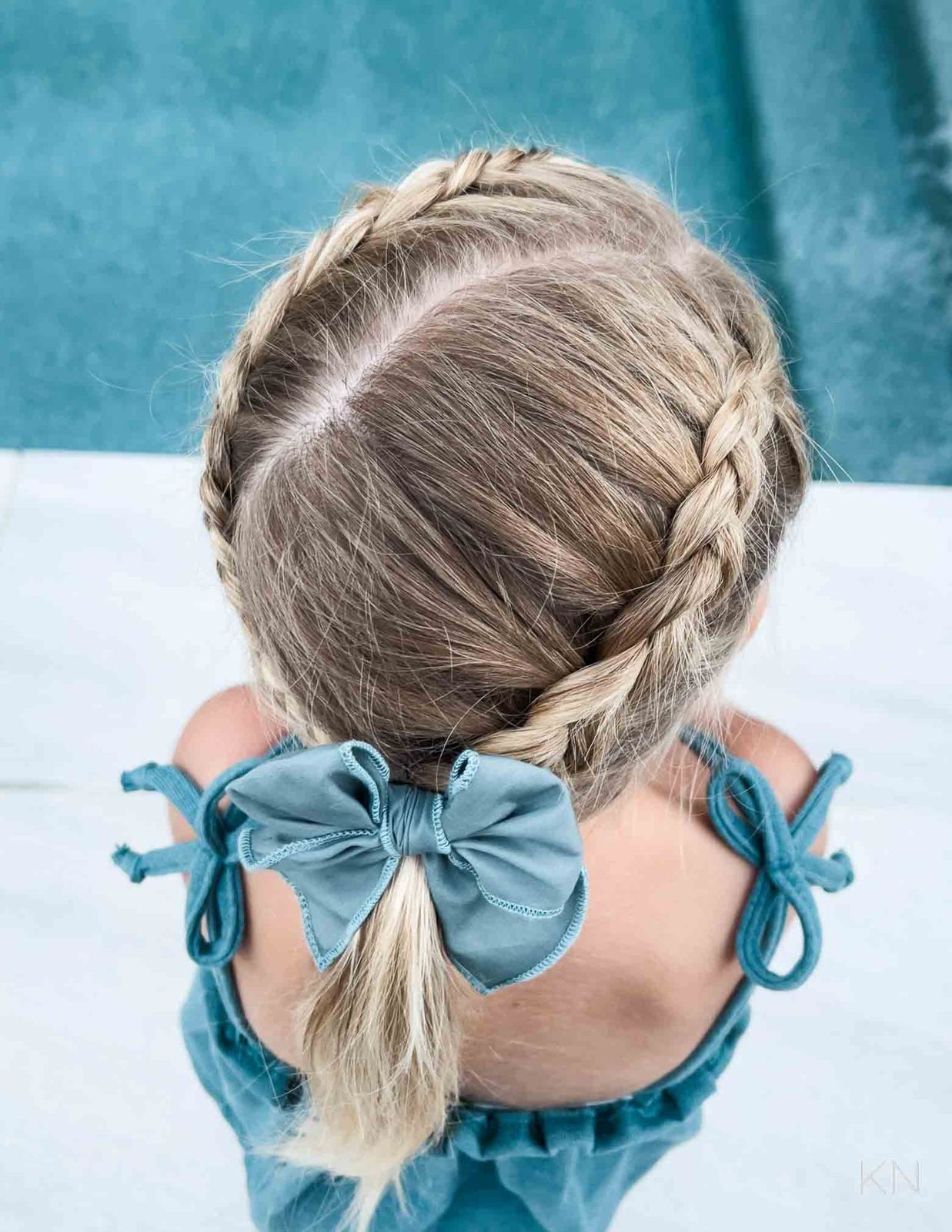 Braids Visual Idea — Ribbons Little Girl Hairstyles 2027