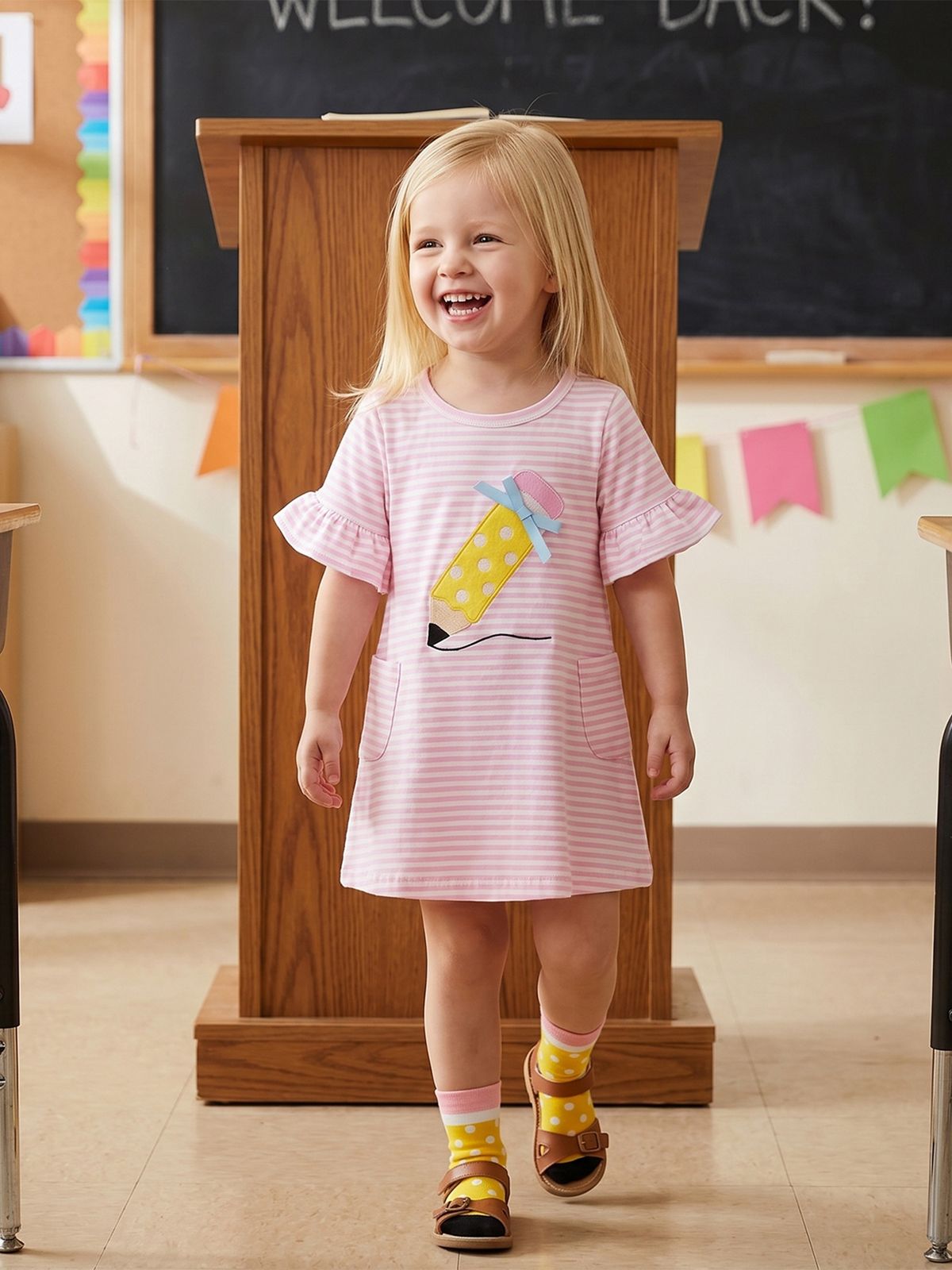 Brown Sandals Outfit Idea Brown Sandals Outfit Idea — Toddler Girl Outfits 2027