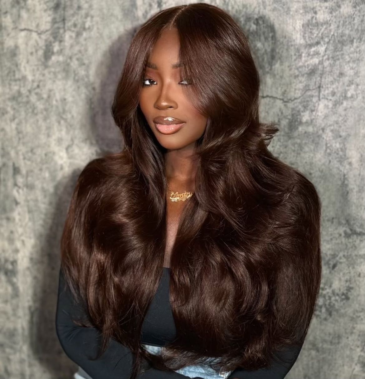 Deep Brown With Auburn Undertones Deep Brown With Auburn Undertones — True Winter Hair Color 2027